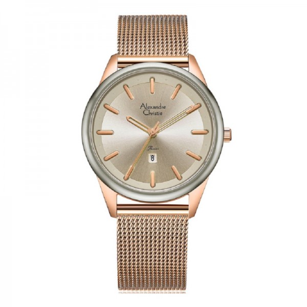 Alexandre Christie AC 2960 Rosegold Brown LDBRGBO